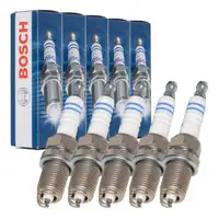 5x BOSCH 0242240593 FR6DC+ Z&uuml;ndkerze f&uuml;r AUDI 90 Coupe B3 2.0 20V VW T4 2.5 ab 05.1999