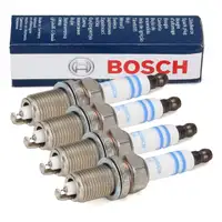 4x BOSCH 0242240654 FR6LI332S Z&uuml;ndkerze f&uuml;r VW Golf 4 5 6 Polo Ibiza Leon Fabia 1.4-2.0