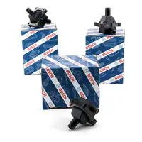 3x BOSCH 0221506002 Z&uuml;ndspule f&uuml;r MERCEDES-BENZ W202 W124 W210 W140 R129 M104 0001587503