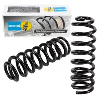 2x BILSTEIN B3 36-165599 Fahrwerksfeder f&uuml;r MERCEDES M-Klasse GLE W164 hinten 1643240204