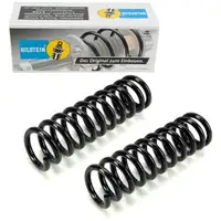 2x BILSTEIN B3 36-226009 Fahrwerksfeder f&uuml;r MERCEDES-BENZ W124 S124 C124 hinten 1243241204