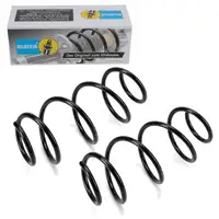 2x BILSTEIN B3 37-172305 Fahrwerksfeder f&uuml;r MERCEDES C-Klasse W204 S204 vorne 2043210404