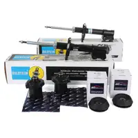 2x BILSTEIN B4 Sto&szlig;d&auml;mpfer + AIC Anschlagpuffer + Domlager f&uuml;r OPEL Corsa C vorne