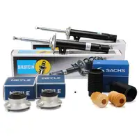 2x BILSTEIN B4 Sto&szlig;d&auml;mpfer + Staubschutz + Domlager f&uuml;r BMW 3er E46 nicht Compact vorne