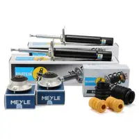 2x BILSTEIN B4 Sto&szlig;d&auml;mpfer + Staubschutz + Domlager f&uuml;r BMW 5er E39 Limo + Touring vorne