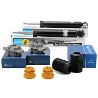 2x BILSTEIN B4 Sto&szlig;d&auml;mpfer SACHS Staubschutz LEMF&Ouml;RDER Domlager f&uuml;r BMW 5er Touring hinten
