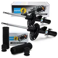 2x BILSTEIN B4 22-140098 shock absorbers + B1 11-268253 dust covers for the front of the VW T5