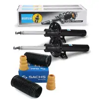 2x BILSTEIN B4 shock absorbers + SACHS dust cover set for VW Tiguan (5N_) front