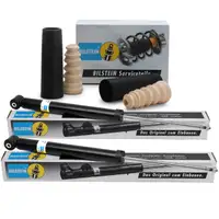 2x BILSTEIN B4 Sto&szlig;d&auml;mpfer + B1 Staubschutz f&uuml;r SKODA Fabia 1 VW Polo 9N hinten