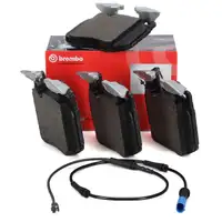 BREMBO P06106 Bremsbel&auml;ge + Warnkontaktsensor f&uuml;r BMW X3 G01 X4 G02 X5 G05 X6 G06 X7 vorne