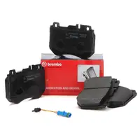 BREMBO P50123 Bremsbel&auml;ge + Wako f&uuml;r MERCEDES C-Klasse W205 C205 A205 S205 vorne
