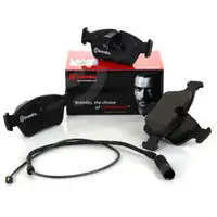 BREMBO P06024 Bremsbel&auml;ge + Wako f&uuml;r BMW 3er E36 316-328i 318/325tds Z3 E36 1.8-3.0 vorne