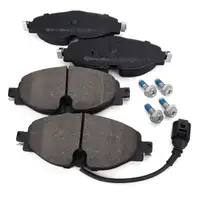 BREMBO Bremsscheiben + Beläge + Wako für AUDI A3 8V Q2 GAB VW Golf 7 Passat Touran vorne