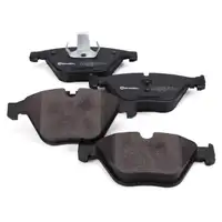 BREMBO Bremsscheiben + Bel&auml;ge + Wako f&uuml;r BMW 5er E60 E61 523-545i 525d 530d E63 630i vorne