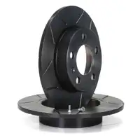 Brembo MAX LINE Bremsscheiben + Bel&auml;ge f&uuml;r AUDI A3 8L1 VW Golf 4 Polo 9N 6R 6C hinten