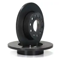 BREMBO Bremsscheiben + Bel&auml;ge + Wako vorne + hinten f&uuml;r AUDI A3 8P VW Caddy 3 Golf 5