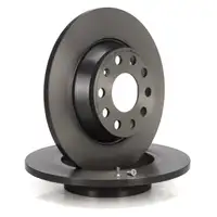 BREMBO Bremsscheiben + Bel&auml;ge + Wako f&uuml;r AUDI A3 8P SKODA Octavia 3 Golf 5 vorne + hinten