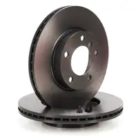 BREMBO Bremsscheiben + Bel&auml;ge f&uuml;r BMW 3er E36 E46 Z3 E36 Z4 E85 vorne
