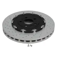 BREMBO brake discs + TEXTAR pads + Wako for AUDI RS4 8E B7 PR-1LT (front)