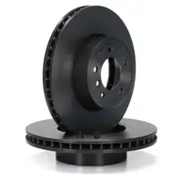 BREMBO Bremsscheiben + Bel&auml;ge + Wako f&uuml;r BMW 5er E60 E61 523-545i 525d 530d E63 630i vorne