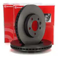 BREMBO Brake Disc Set for VW Touareg 7L, 1LB, Multivan, Transporter T5, 16-inch, 2E3 (front)