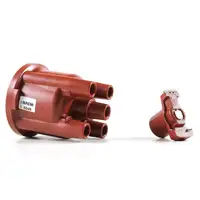 Verteilerkappe + Verteilerfinger f&uuml;r OPEL Manta B 1.3 S 2.0 S Rekord E 2.0 S