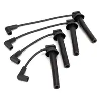 BREMI Zündspule + Zündkabelsatz + 4x BOSCH Zündkerze für MINI R50 R53 R52 One Cooper W10