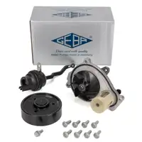 GEBA Wasserpumpe + Dichtung f&uuml;r BMW 3er G20 G21 5er G30 G31 X3 G01 X3 G01 X5 G05 X4 B47