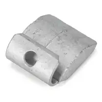 GEMATIC 10003 Auswuchtgewicht Schlaggewicht f&uuml;r Stahlfelge ZINK-SILBER 100 St&uuml;ck x 10g