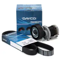 DAYCO 6PK1180 Keilrippenriemen + Riemenspanner f&uuml;r VW Polo 9N Ibiza 3 1 2 1.4/1.9 TDI