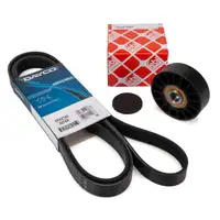 DAYCO 6PK2100 Keilrippenriemen + Rolle für MERCEDES 190 W201 W210 W463 W124 OM601-603