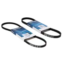 2x DAYCO Keilrippenriemen LIMA+KLIMA f&uuml;r SMART City-Coupe ForTwo 450 0.6 0.7