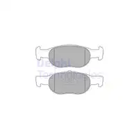 DELPHI LP1474 Bremsbel&auml;ge Bremskl&ouml;tze f&uuml;r FIAT Punto 188_ 1.2 16V mit Automatik 1.9 vorne