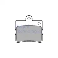 DELPHI LP1402 Bremsbel&auml;ge f&uuml;r MERCEDES C-Klasse W202 E-Klasse C124 E200 06.1996 hinten