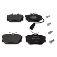 DELPHI Bremsscheiben + Bremsbel&auml;ge f&uuml;r VW Transporter T4 15 Zoll 1996-1999 vorne + hinten