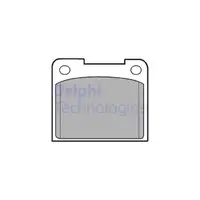 DELPHI LP15 Bremsbel&auml;ge Bremskl&ouml;tze f&uuml;r FORD Escort 1 MK1 vorne VOLVO 140 164 hinten