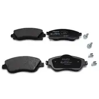 DELPHI Bremsscheiben + Bremsbel&auml;ge f&uuml;r OPEL Corsa C 1.0 1.2 1.7 DI mit ABS vorne