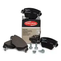 DELPHI Bremsbel&auml;ge f&uuml;r FORD Mondeo 3 MK3 JAGUAR X-Type X400 bis 09.2004 hinten