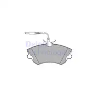 DELPHI LP1614 Bremsbel&auml;ge + Warnkontaktsensor f&uuml;r RENAULT Espace 3 JE0_ vorne