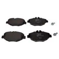 DELPHI Brake Discs + Brake Pads + Wako for MERCEDES E-Class W211 S211 (Front)