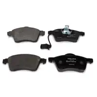 DELPHI Bremsscheiben + Bel&auml;ge + Sensor f&uuml;r VW Transporter T4 Zoll 1996-1999 vorne + hinten