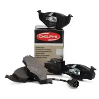 DELPHI LP1709 Bremsbel&auml;ge + Wako f&uuml;r VW Polo 9N SKODA Fabia 1 2 Roomster vorne