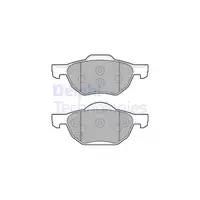 DELPHI LP1862 Bremsbel&auml;ge Bremskl&ouml;tze Bremsbelagsatz f&uuml;r HONDA Accord 7 15/16 Zoll vorne