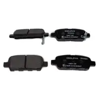 DELPHI Bremsbel&auml;ge f&uuml;r NISSAN Juke Qashqai 1 X-Trail T30 T31 RENAULT Koleos hinten