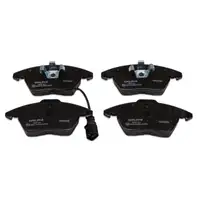 DELPHI Bremsscheiben + Bel&auml;ge + Wako f&uuml;r AUDI A3 SEAT Leon SKODA Octavia Golf 5 6 7 vorne