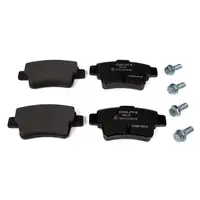 DELPHI Bremsscheiben + Bremsbel&auml;ge f&uuml;r OPEL Corsa D 1.4 1.6 Turbo/OPC 1.7 CDTI hinten