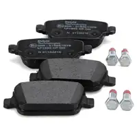 DELPHI Bremsscheiben + Bel&auml;ge f&uuml;r LAND ROVER Freelander 2 L359 bis Fgst. CH999999 hinten
