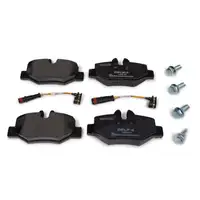 DELPHI Bremsbel&auml;ge + Warnkontakt f&uuml;r MERCEDES VIANO VITO / MIXTO W639 hinten