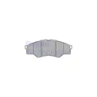 DELPHI LP2060 Bremsbel&auml;ge Bremskl&ouml;tze f&uuml;r TOYOTA Hilux 7 _N1_ _N2_ _N3_ KUN15 vorne