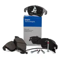 DELPHI Bremsbel&auml;ge + Wako f&uuml;r AUDI A4 B8 A5 8T 8F A6 C7 A7 4G Q5 8RB vorne